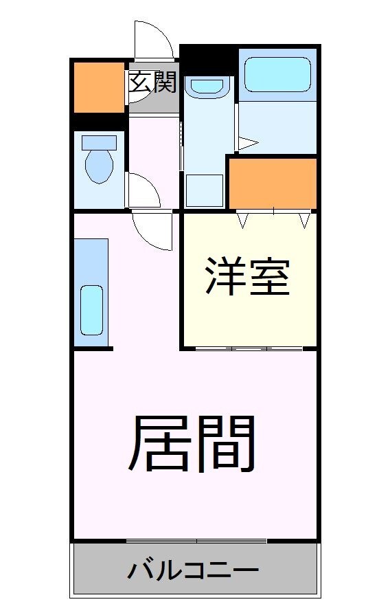 物件間取画像