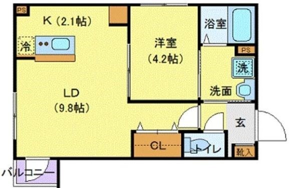 ALBA GRANDE麻生の物件間取画像