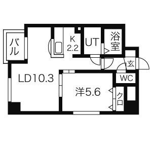 オンズドールの物件間取画像