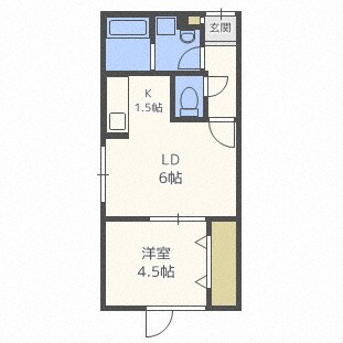 リングル南５条の物件間取画像