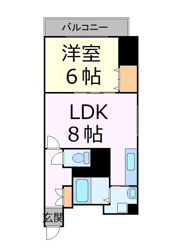 フォレスト円山の物件間取画像