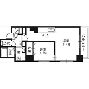 シェモア南1条の物件間取画像