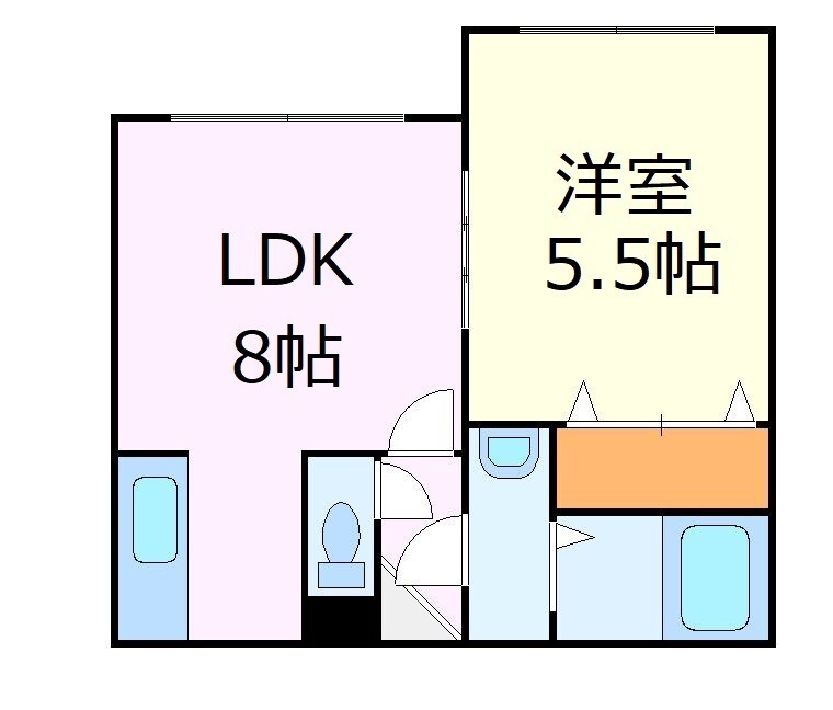 ステージノア北円山の物件間取画像