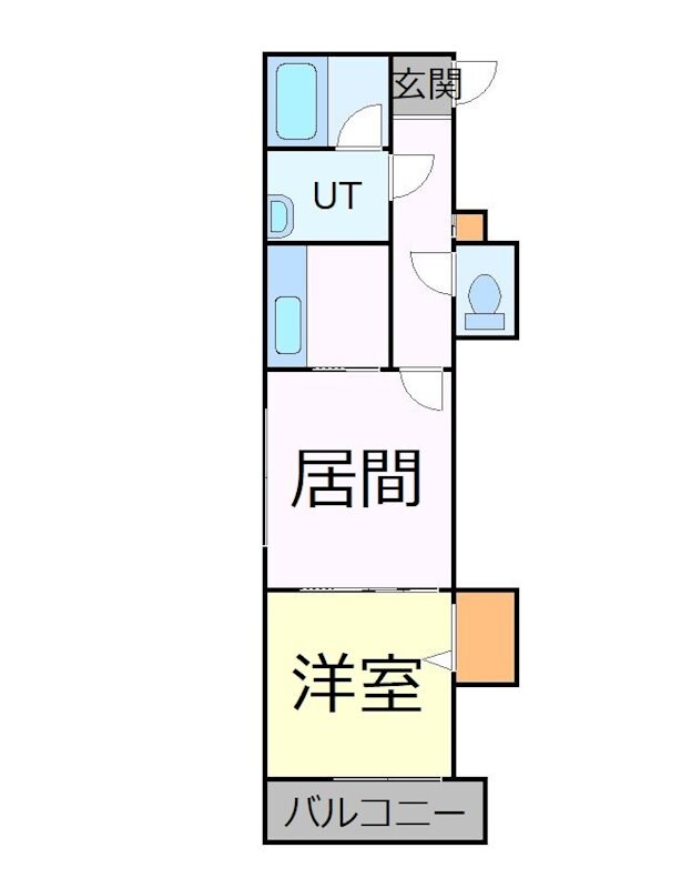 フォーレスト円山北の物件間取画像