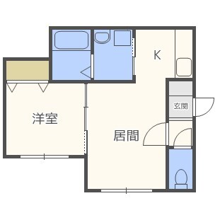ルチアーノ山鼻の物件間取画像