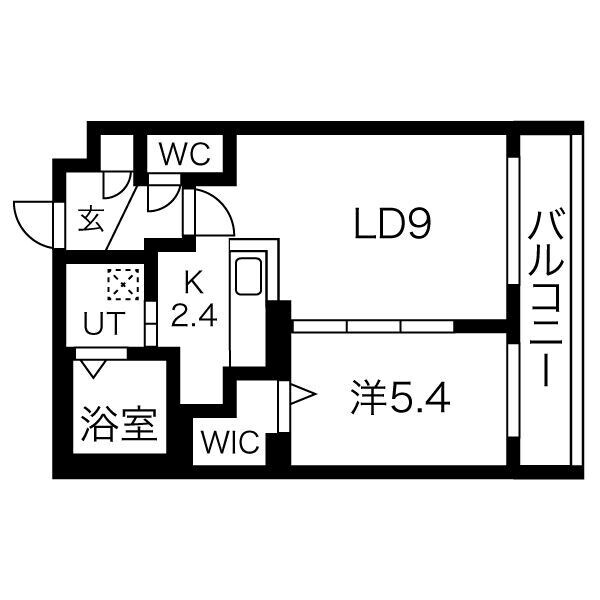 物件間取画像