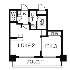 ロイスガーデン山鼻の物件間取画像