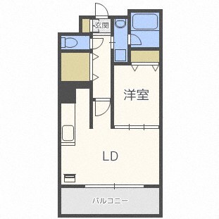 JP noie 円山表参道の物件間取画像