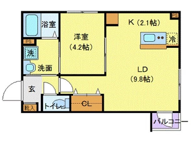 ALBA GRANDE麻生の物件間取画像