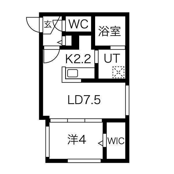 eleverひばりが丘の物件間取画像