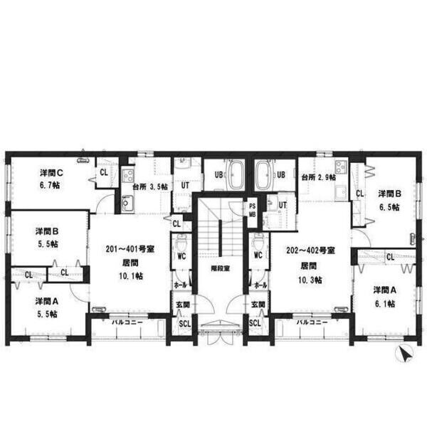 グランメール　スカイ　プレミアム札幌の物件内観写真