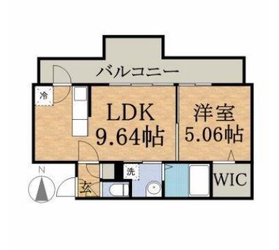MODENA表参道の物件間取画像