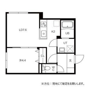 Ritz　GRANDE　N23(リッツグランデN23)の物件間取画像