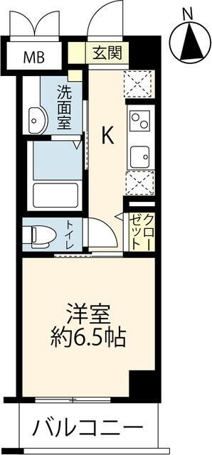 グロース江古田駅前の物件間取画像