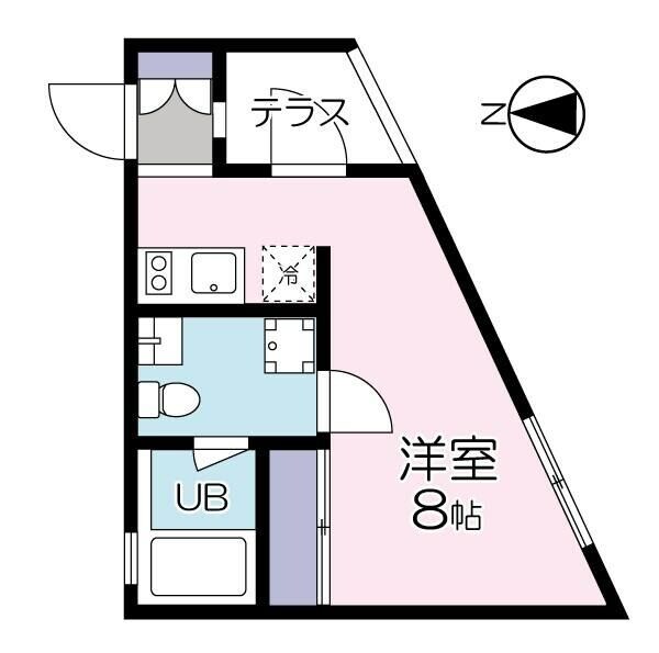 ＨＩＧＡＳＨＩ・ＮＩＰＰＯＲＩ・ＰＲＥＳＳの物件間取画像