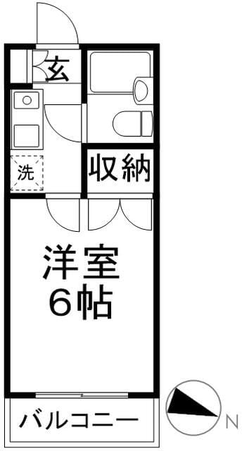 物件間取画像