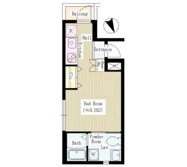 プリエール諏訪の物件間取画像