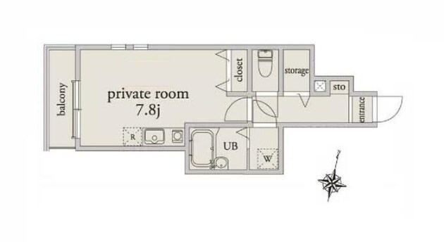 アーベインテラス桜台の物件間取画像