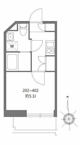 シティウォーク練馬の物件間取画像