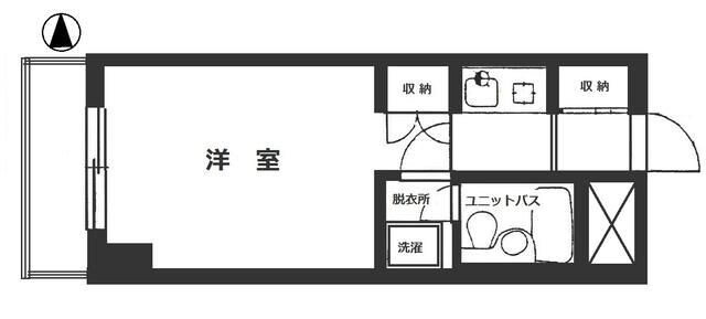 ライオンズマンション新宿東公園の物件間取画像