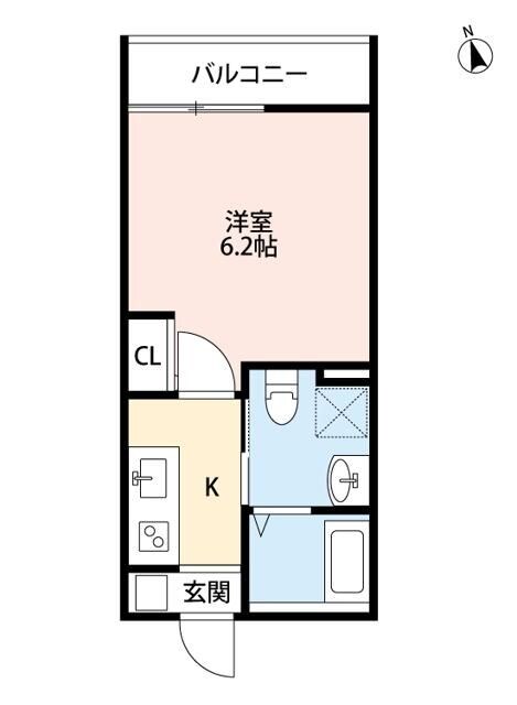 Ｐｒｉｍａ平和台の物件間取画像