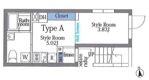 グランデール町屋の物件間取画像