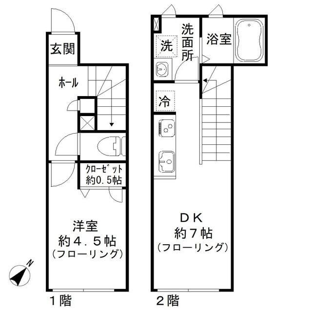 スズキレジデンスの物件間取画像