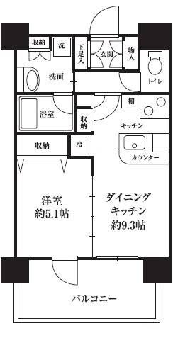物件間取画像