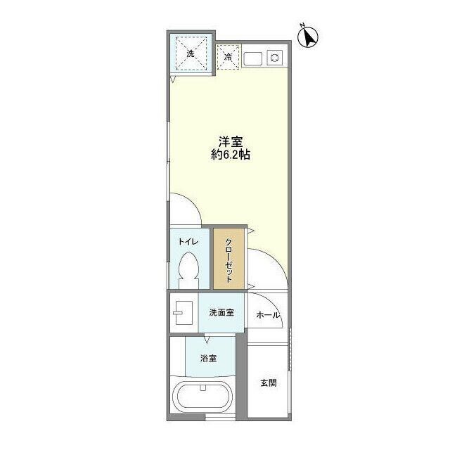 Ｋハウス白山の物件間取画像