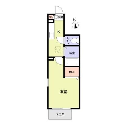 トリステージＫの物件間取画像