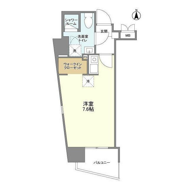 ミリアレジデンス御茶ノ水の物件間取画像