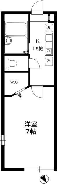 エスポワールの物件間取画像