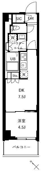 ザ・ケンジントン・レジデンスときわ台の物件間取画像