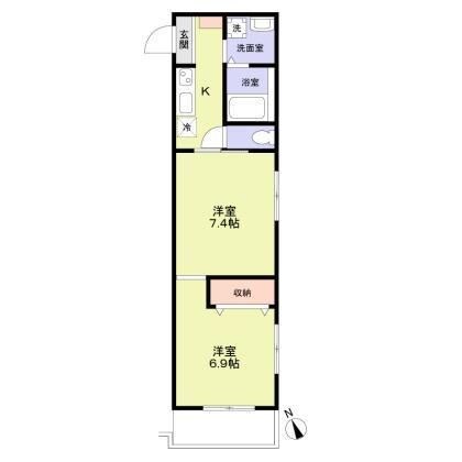 ステラ目白台の物件間取画像