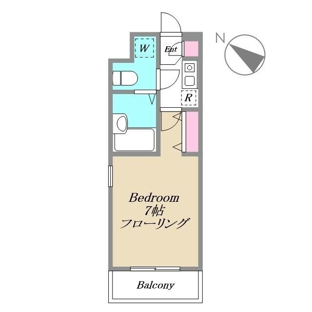 ペニンシュラ・コマゴメの物件間取画像