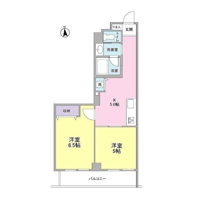 パストラールの物件間取画像