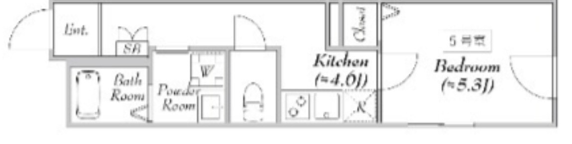 エリタージュの物件間取画像