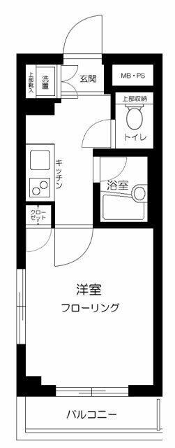 落合南長崎駅 徒歩5分 4階の物件間取画像