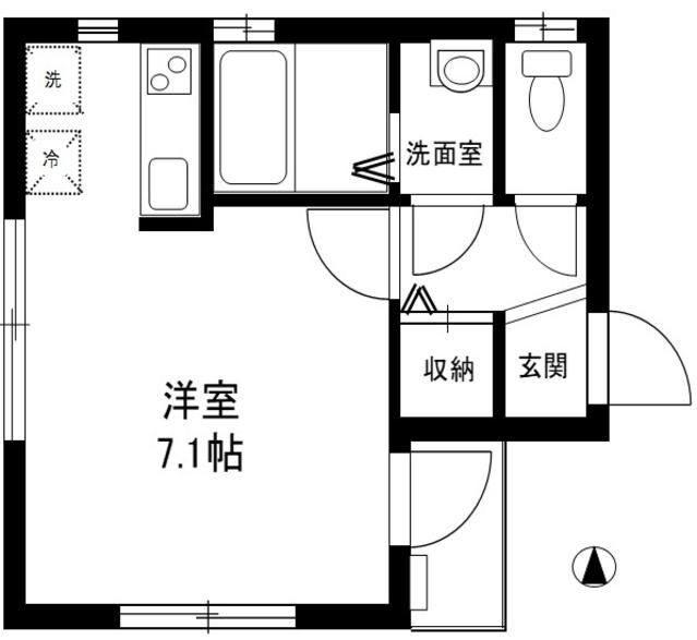 アビシニオンの物件間取画像