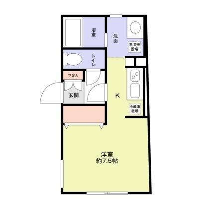 エスタジオ本駒込の物件間取画像