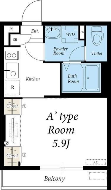 リブリ・Ｔｒｅｅ　Ｅａｒｔｈの物件間取画像