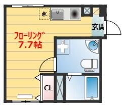 グリーンスタイリオ西尾久の物件間取画像
