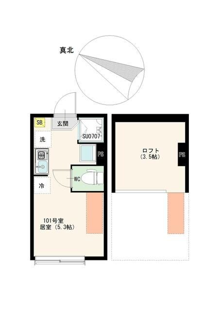 カルーセルエルドラドの物件間取画像