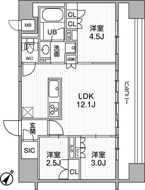 ｎｉｄｏ　ＳＵＧＡＭＯの物件間取画像