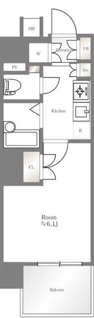 ハーモニーレジデンス文京白山の物件間取画像
