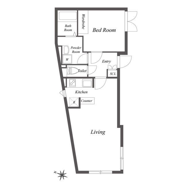 ルクレ千石の物件間取画像