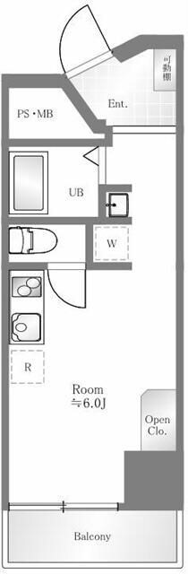 朝日巣鴨マンションの物件間取画像