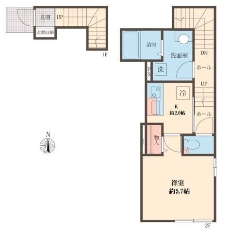 ハイエースの物件間取画像