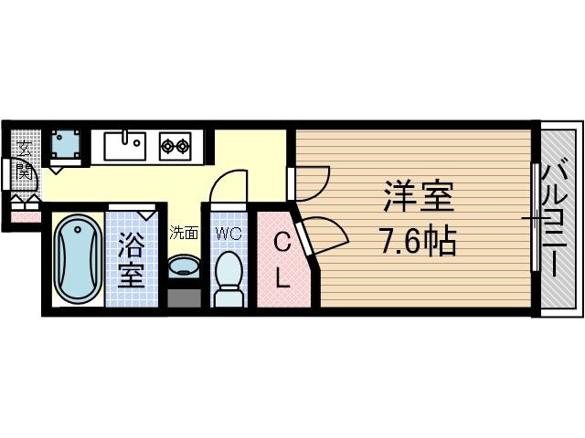 ヴィラさくらの物件間取画像