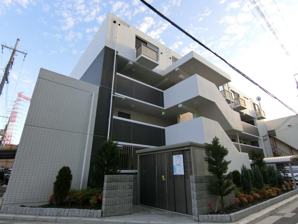 南摂津駅 バス8分  西鳥飼下車：停歩9分 4階の物件外観写真